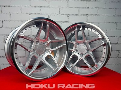 4X 18 Zoll AC Schnitzer Style HX030 5X120 Felgen Silber für BMW E34 E38 E39 E60