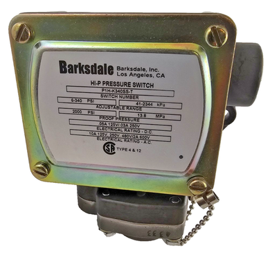 #ad PIH KH340SS T HI P PRESSURE SWITCH BARKSDALE $94.95