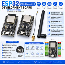 ESP32 WiFi Bluetooth Development Board ESP32-WROOM-32U 2.4GHz Dual Mode Module