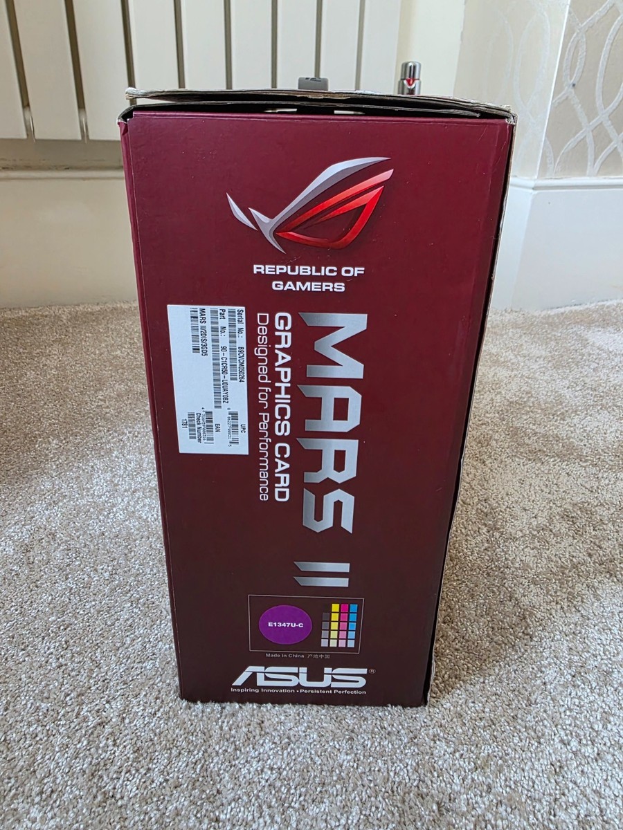 ASUS MARS II GeForce GTX 580 SLI Graphics Card | eBay