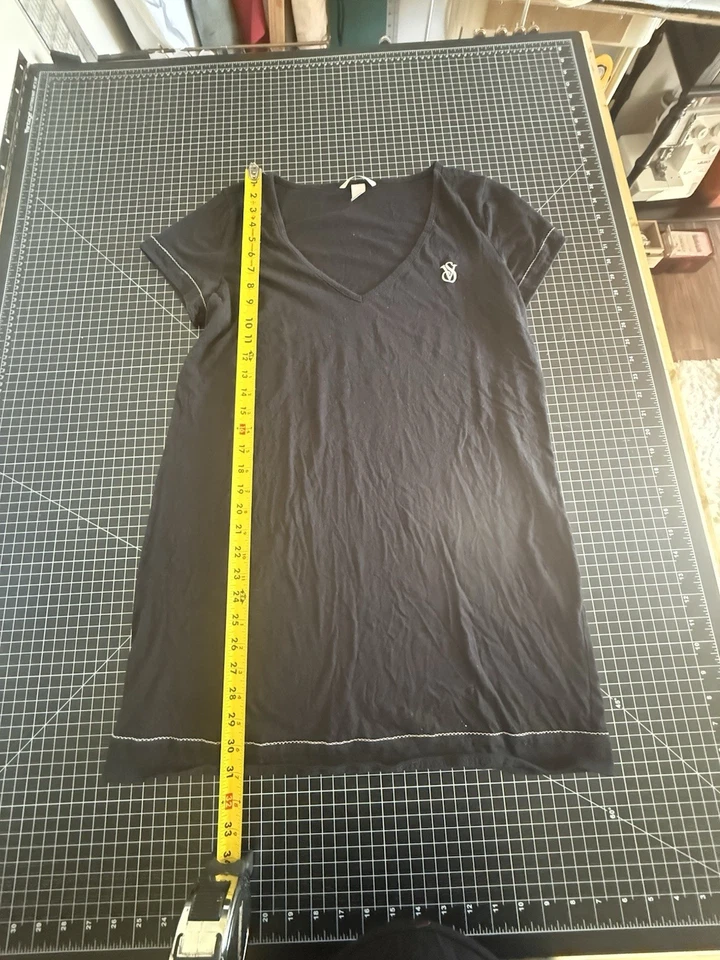 Victoria's Secret Camisa Dormir Manga Corta Cuello V Mediana Mujer Foto 2 de 4