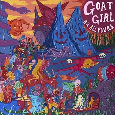 Goat Girl On All Fours with Bonus Track From Japan CD 14tracks