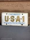 1971 Chevrolet USA 1  License Plate Putting You First In A Big Way! — photo 1