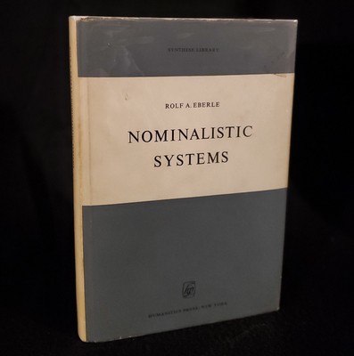 Nominalistic Systems By Rolf A. Eberle Hardcover  1970 Mathematics Vintage