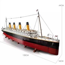 9090PCS Titanic Cruise Boat Ship Model Bricks Building Blocks MOC 10294