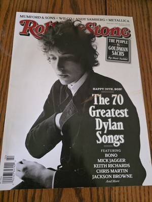 Bob Dylan Rolling Stone Magazine Issue 1131 On 5/26/11