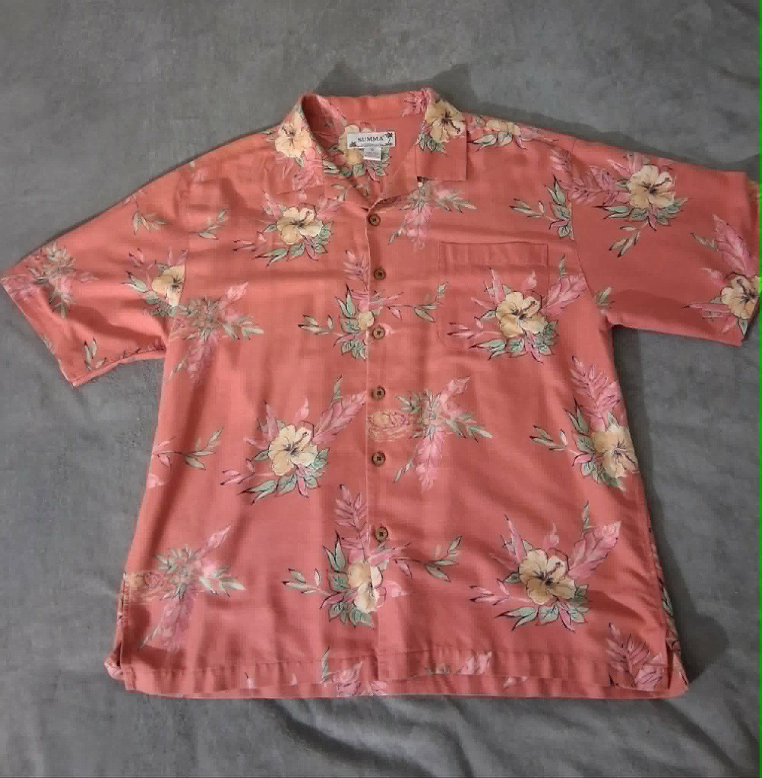 Men’s Silk XL Hawaiian Shirt