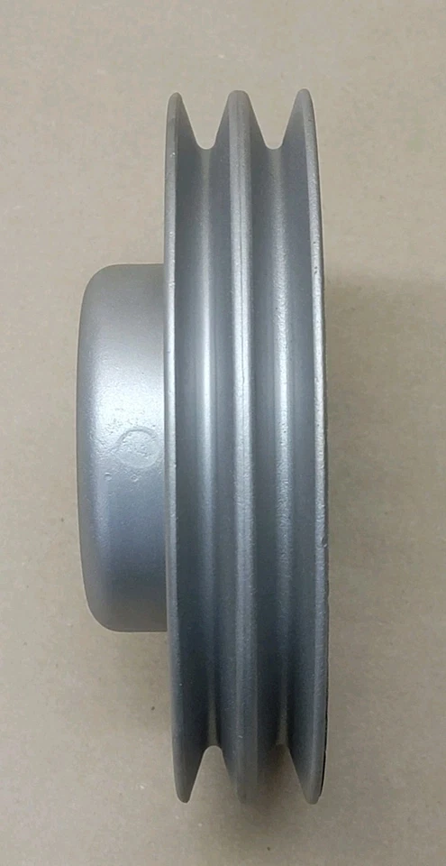 Buick 1967-1970 dos ranuras aire acondicionado bomba de agua polea 350 V8 Skylark Lesabre Wildcat Foto 2 de 3