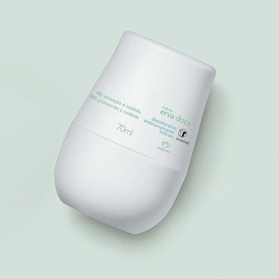 Natura Desodorante Antitranspirante Roll-On Erva Doce 70 ml
