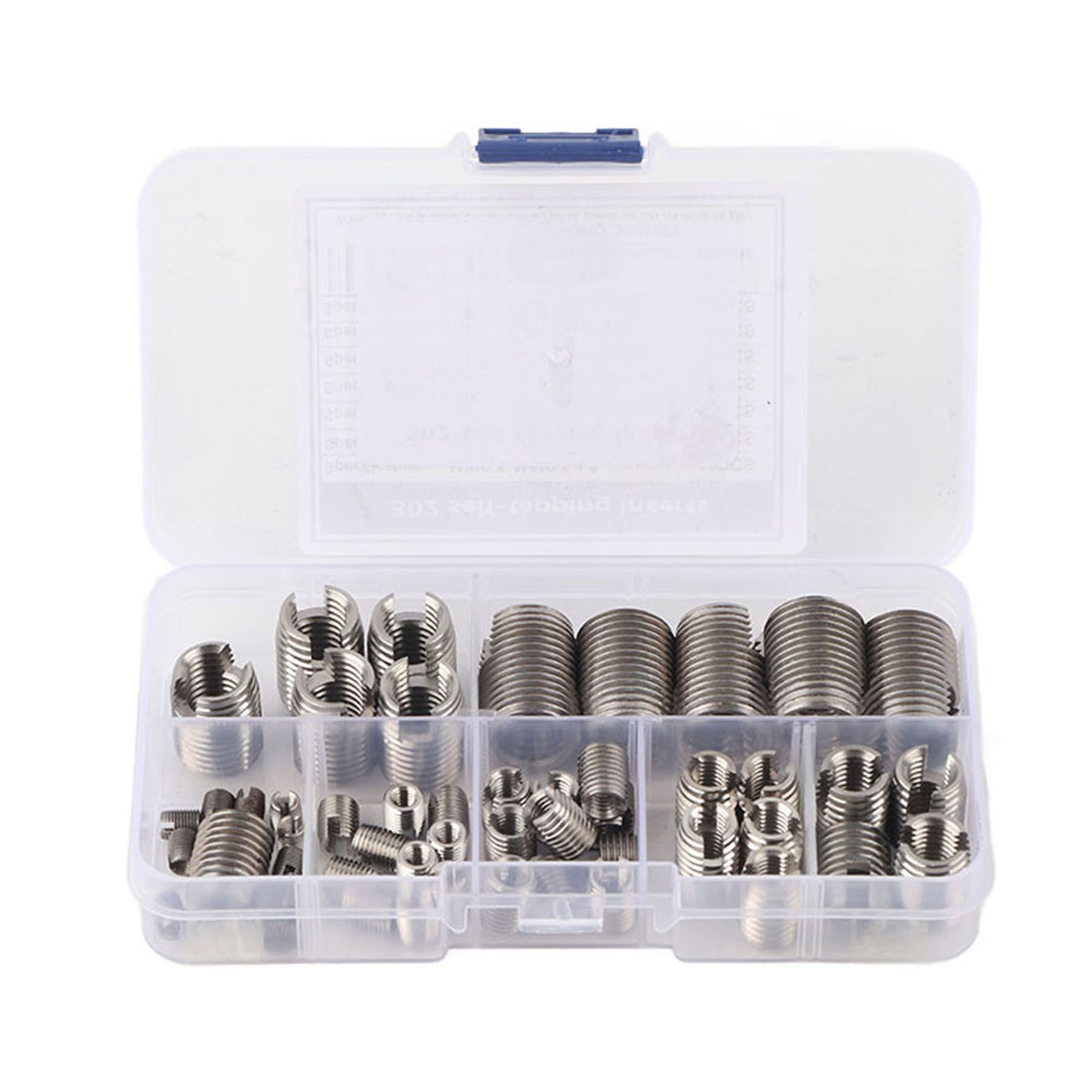 50Pcs Inner Thread Self Tapping Thread Inserts Set Thread Reinforce Repair Tool✿