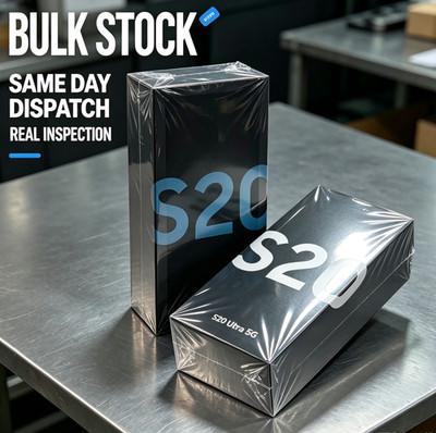 Brand NEW Samsung Galaxy S20 Ultra/S20+Plus 5G 128GB Factory Unlocked All Colors