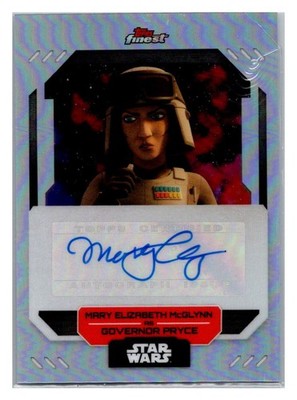 2023 Finest Star Wars FA-MEM Mary Elizabeth McGlynn Governor Pryce Auto TD0387