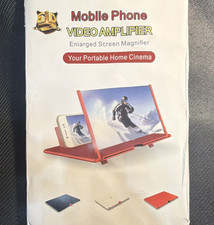 Mobile Phone Screen Magnifier Amplification Eye Protection ABS Acrylic Desktop