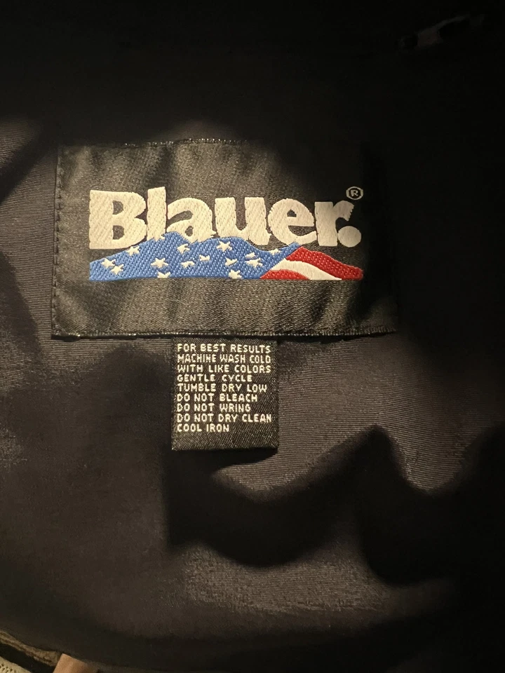 NWOT BLAUER 6120 B.DRY 3 SEASON BOMBER JACKET 3-SEASON COAT BLACK 3XL REGULAR - Image 3 of 4