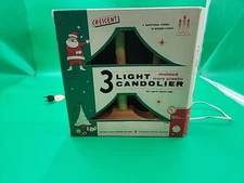 cresent 3 light candolier