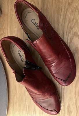 Gabor Stiefeletten Größe 7 (40). Neuwertig - Weinrot - einfach schick!