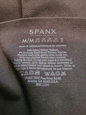 Spanx FL3515 LOOK at Me Now Seamless/control top Leggings - Black, M