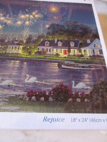 Spilsbury 300 Piece William Phillips Art Puzzle "Rejoice" 18"x24" Large Pieces - 第 4/5 張圖片