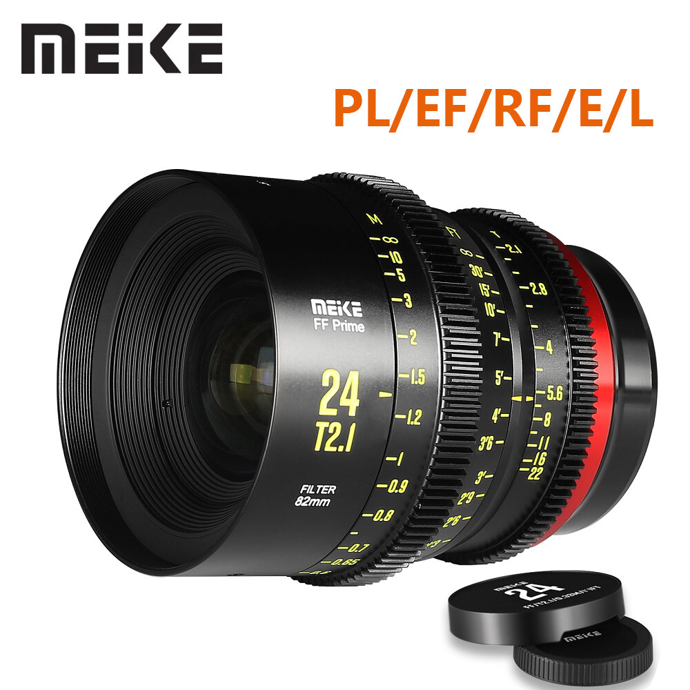 Meike Prime 24mm T2.1 Full Frame Cinema Lens for Canon EF/RF Sony