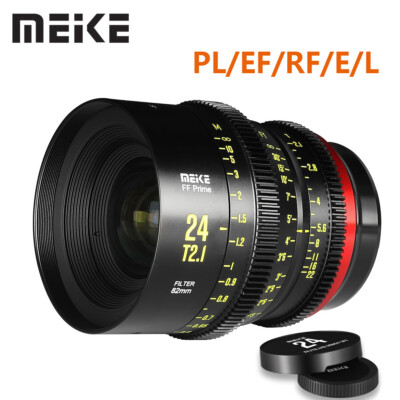 Meike Prime 24mm T2.1 Full Frame Cinema Lens for Canon EF/RF Sony E PL/L mount