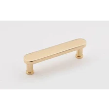 Alno A717-3-PB/NL Moderne 3" Pull Unlacquered Brass