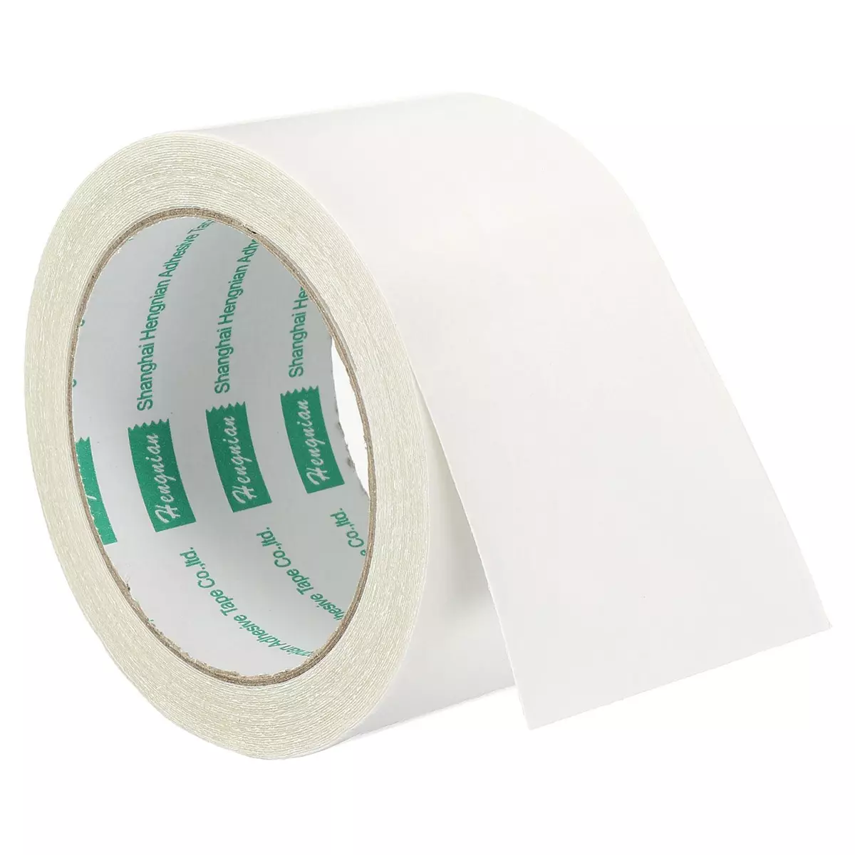 Double-Sided Adhesive Tape 60mm 10m/32.8ft Duct Cloth Mesh Fabric White