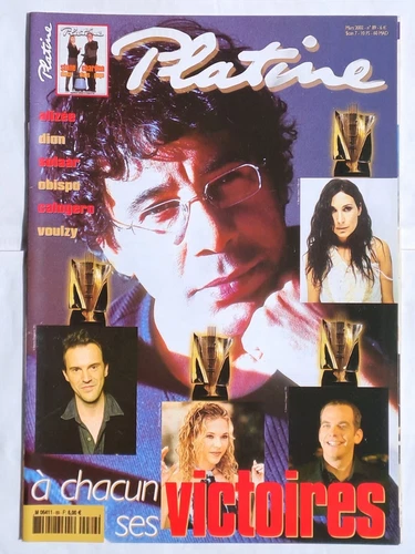 STONE & CHARDEN Laurent VOULZY Sylvie VARTAN Rose LAURENS Platine Magazine N°89