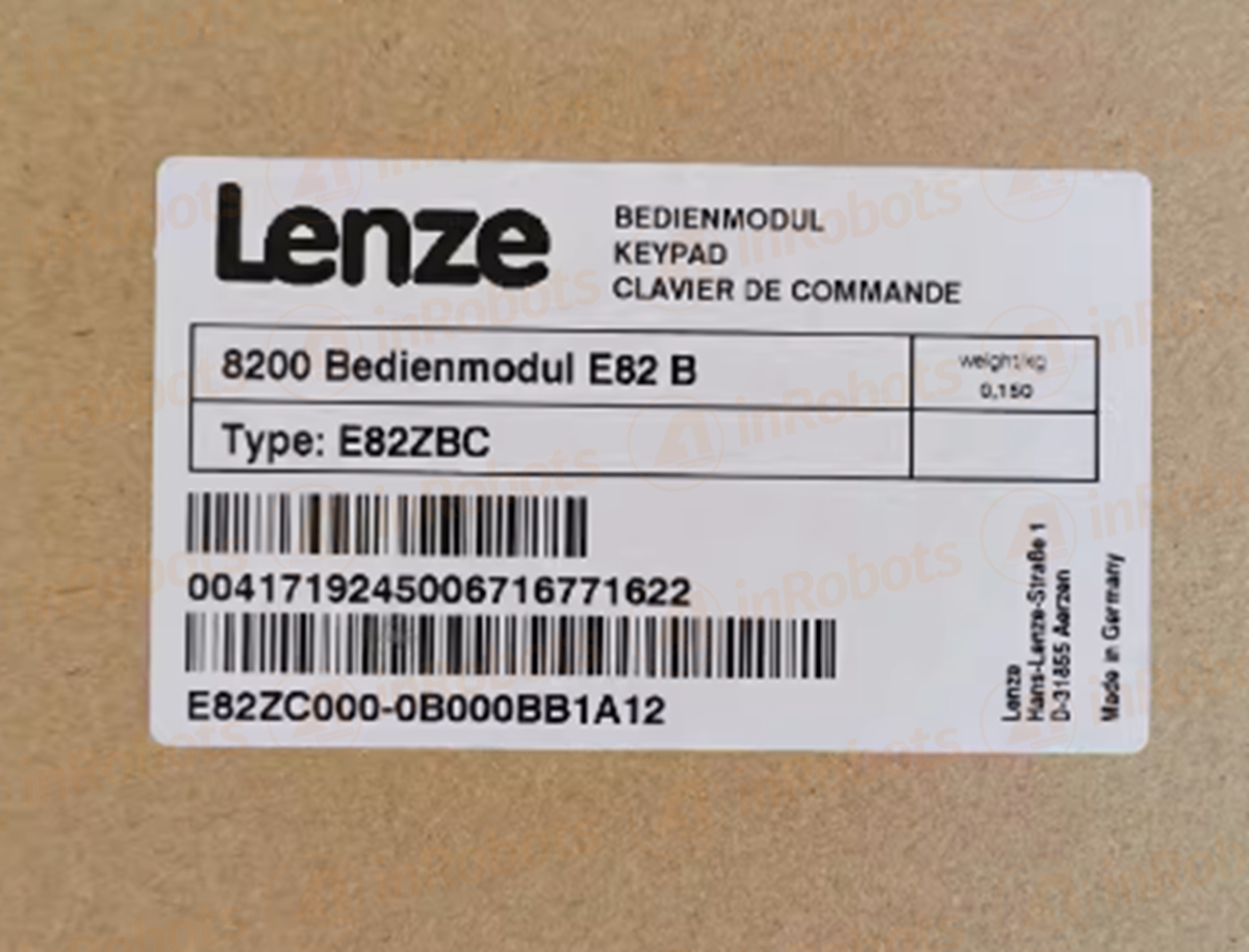 Panneau Opérateur Lenze E82ZBC - Occasion, Clavier De Commande, Origine Allemagne