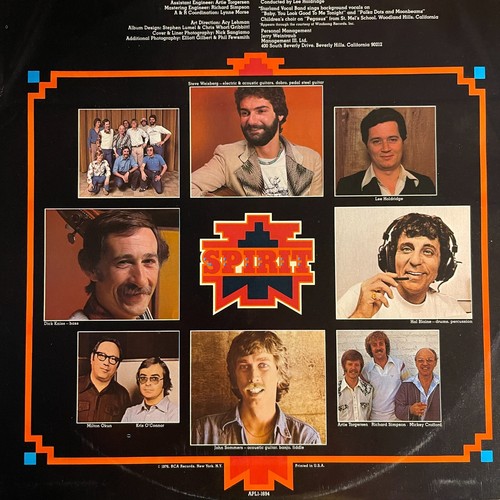John Denver - Spirit Vinyl, LP 1979 RCA Victor - APL-11694 - Bild 3 von 5