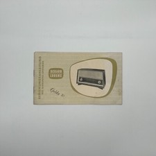 Bedienungsanleitung  / Schaub Lorenz / Goldy 10