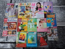 Konvolut Bastel-Häkeln Zeitschriften, Bücher über 30 stück..