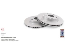 Bremsscheiben hinten für Volvo V60 XC70 II BW D3/D4 2.0 D SW 2.4 D5 AWD T5