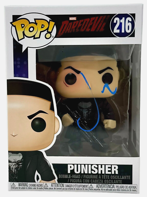 Jon Bernthal Signed Funko Pop Punisher Marvel Daredevil 216