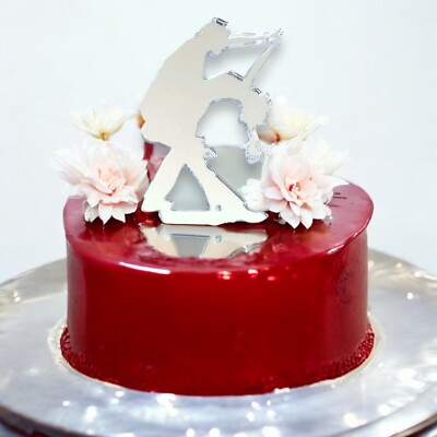 Latein Tanz Kuchen & Cupcake Topper, viele Farben & Größen uni oder graviert