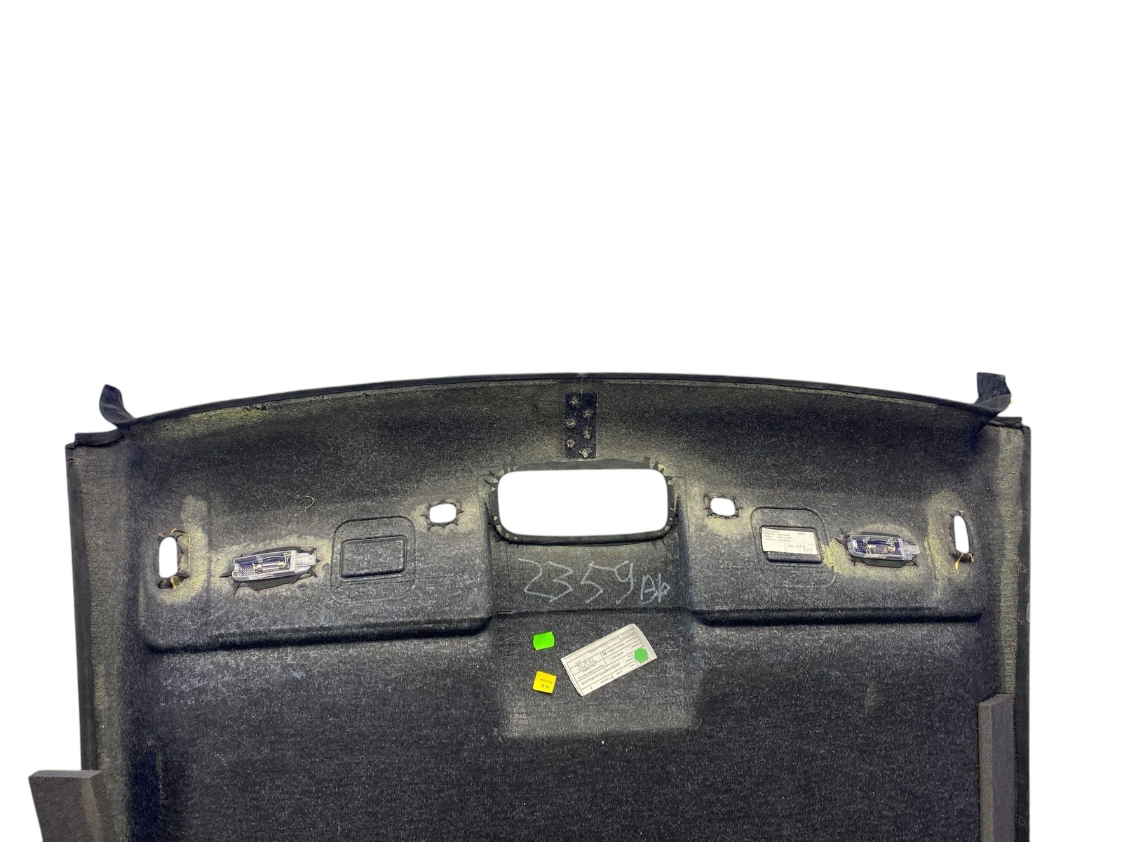2005 LAMBORGHINI GALLARDO TOP UPPER HEADLINER HEAD LINER TRIM *PEELING* OEM