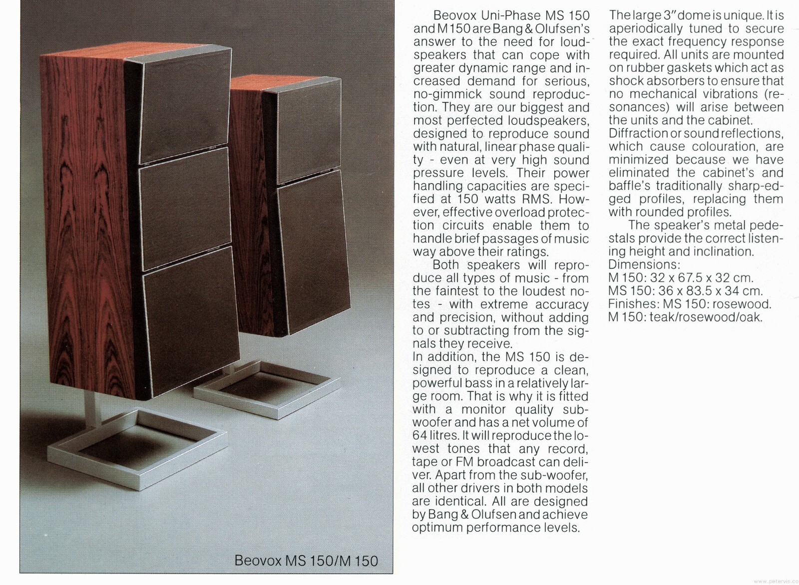 Bang & Olufsen Be&On 2x Beovox M150 & 2x Beovox MS150 with s