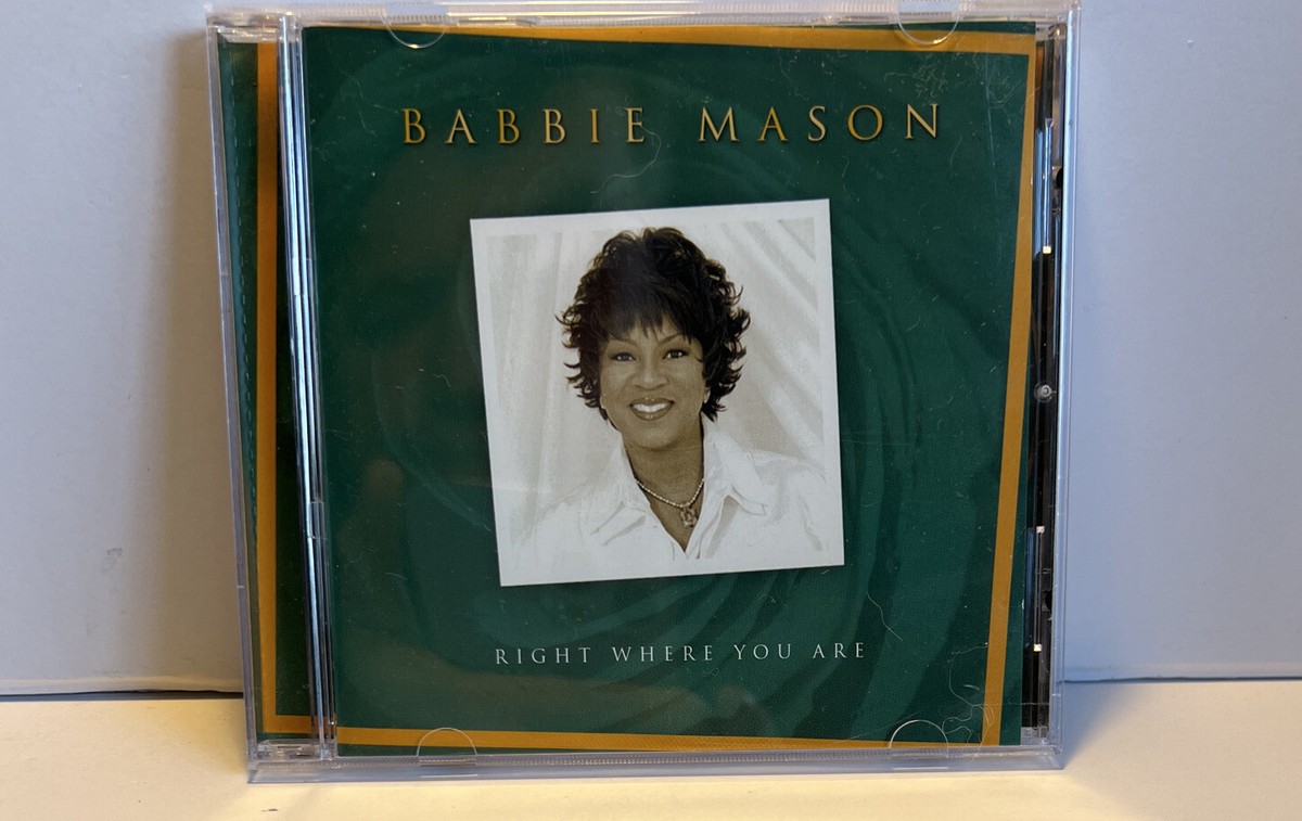 【中古】 Right Where You Are BabbieMason Babbie Mason- Right Where You Are Gospel Music Cd Spring