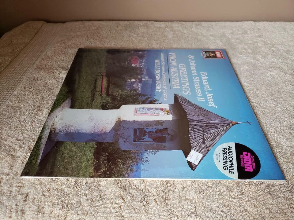 EDUARD JOSEF & JOHANN STRAUSS ~ GREETING FROM AUSTRIA ~ 1986 ~ LP ~ NEW SEALED - Image 4 of 4