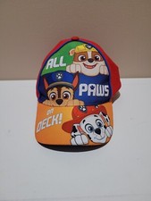 Paw Patrol- All Paws On Deck-Toddler Boys Baseball Hat Brand New