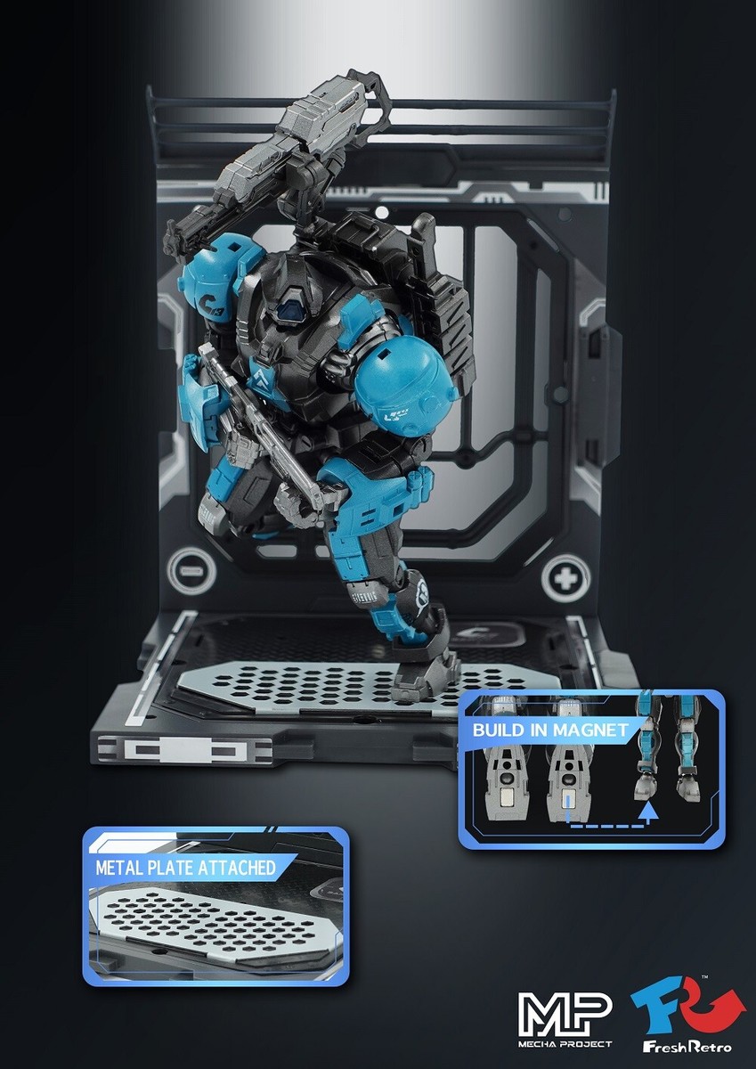 Fresh Retro Mecha Project MP-02 BRAVE 13 TEAM UNIVERSAL TYPES