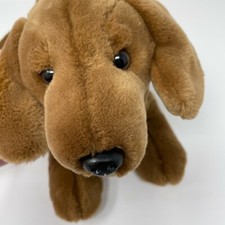 VTG Animal Alley Brown Dachshund Weiner Dog Plush Puppy Stuffed Animal Toys R Us