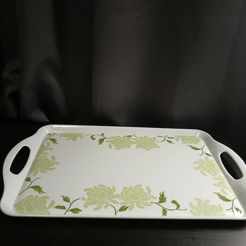 Bandeja para servir Corelle Coordinates by Reston Lloyd - Crisantemo - Melamina 19" Foto 4 de 4