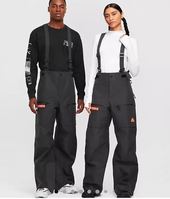 New Nike ACG GORE-TEX Chena Vortex Storm-FIT ADV Bibs Sz Medium