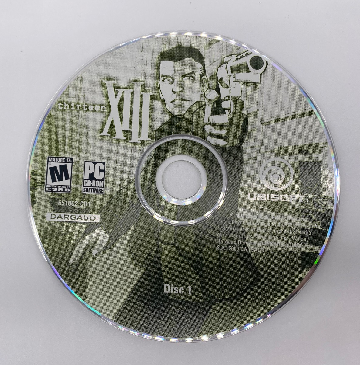 XIII Thirteen PC Game 2003 Ubisoft Disc Set With Manual | eBay