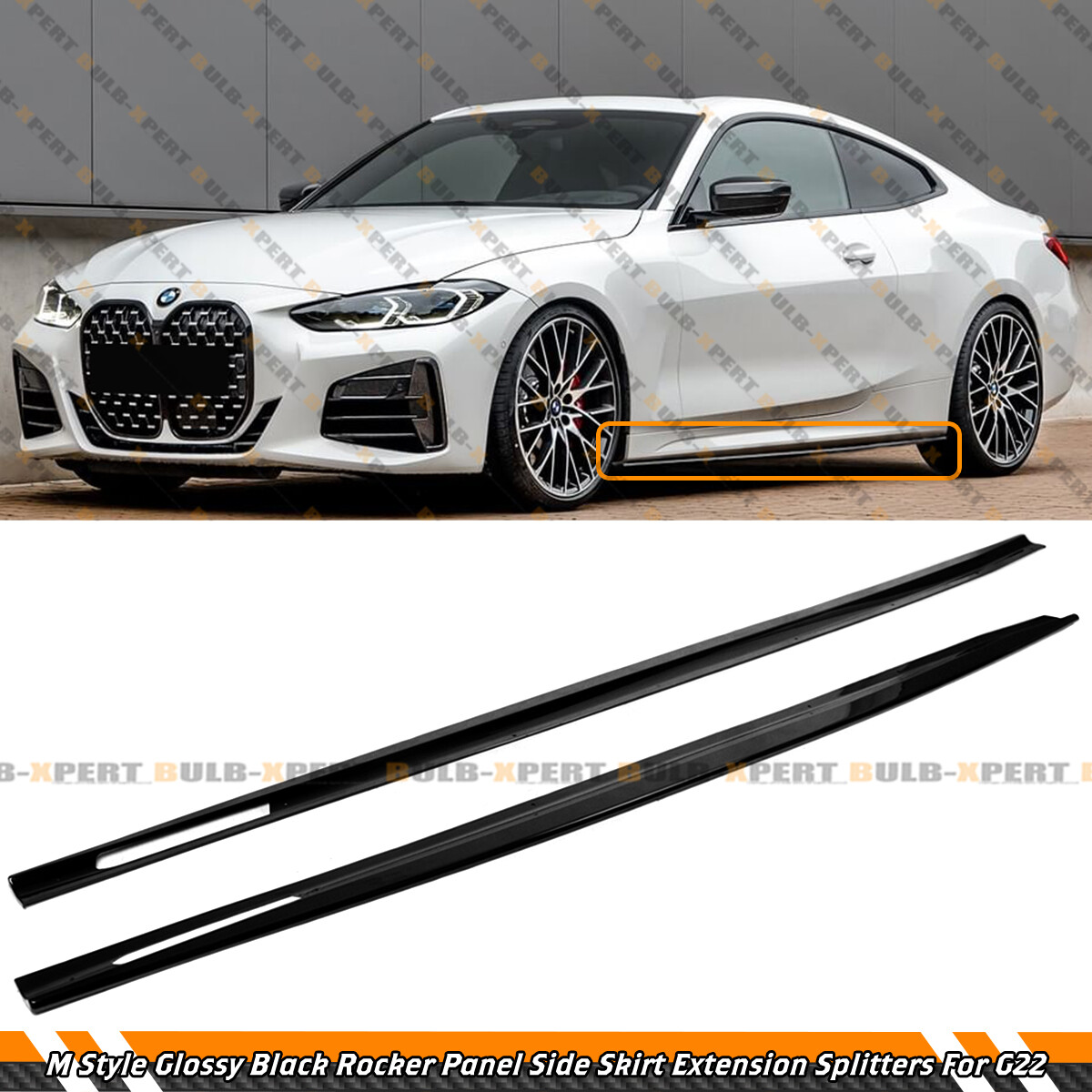Rocker Panel Kit | BMW 8 SERIES GRAN COUPE M-SPORT 2021 Rocker Panel Kit | BMW 8 SERIES GRAN COUPE M-SPORT 2021