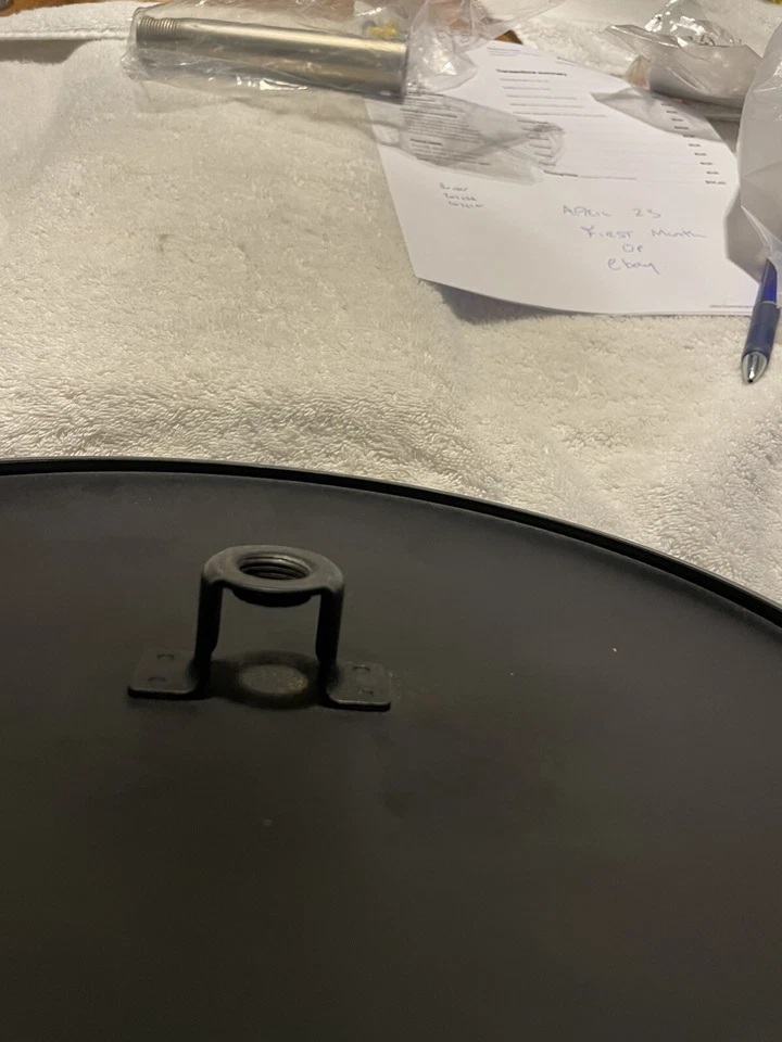 ceiling fan cover plate-matte Black - Image 3 of 4