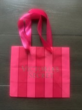 Victoria's Secret kleine Papiertüte glänzend rosa Weihnachten (7,5 x 6,25 x 3,5)