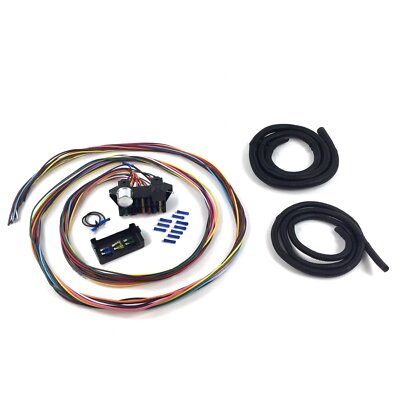 Ultimate 12 Fuse 12v Conversion Wire Harness  37 1937 Ford Station wagon   