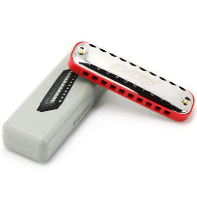 EASTTOP Harmonica Blues Harp Key of C Diatonic Harmonica ABS comb Party Gift