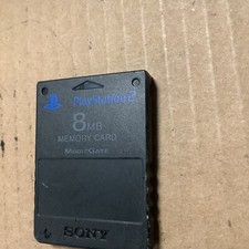 Sony PlayStation 2 Memory Card PS2 Genuine Official MagicGate 8MB